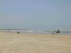 Essaouira, der Strand Tagharte, Marokko.