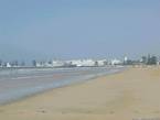 Blick vom Strand in Essaouira, Marokko.
