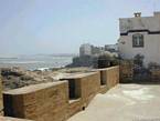 Die Stadtmauern, Essaouira, Marokko.