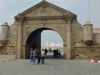 Tor der Marine Essaouira, Marokko.