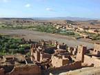 Ait Benhaddou, Blick von der Kasbah, Marokko.