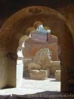 Architektur der Almoravid Koubba Ba'Adiyn, Marrakesch, Marokko.