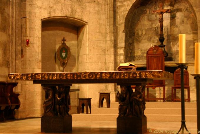 Master-Altar von Jean Bernard, Abtei Saint-Victor, Marseille - Frankreich