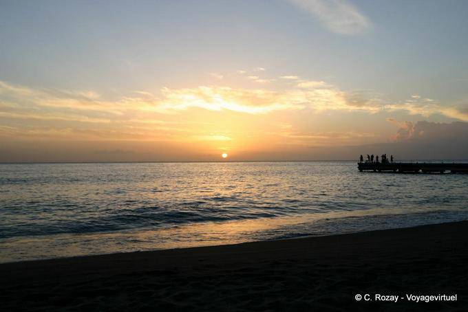 Le Carbet, Sonnenuntergang - Martinique