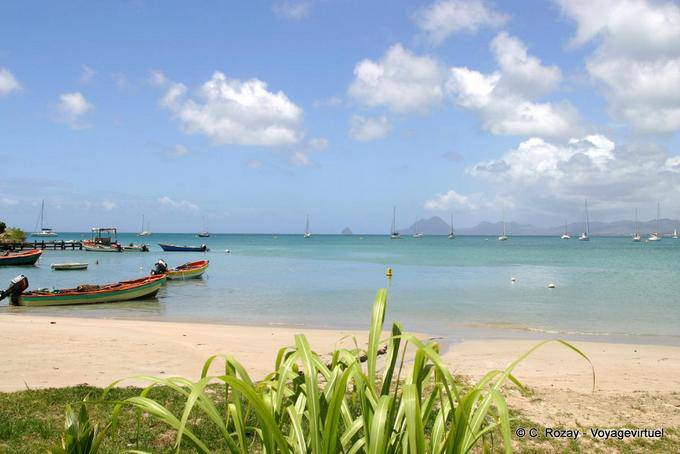 Strand von Anse Caritan, in der Nähe von Sainte Anne - Martinique
