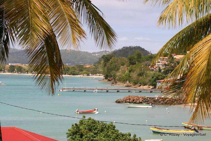 Panorama am Ufer des St. Anne - Martinique