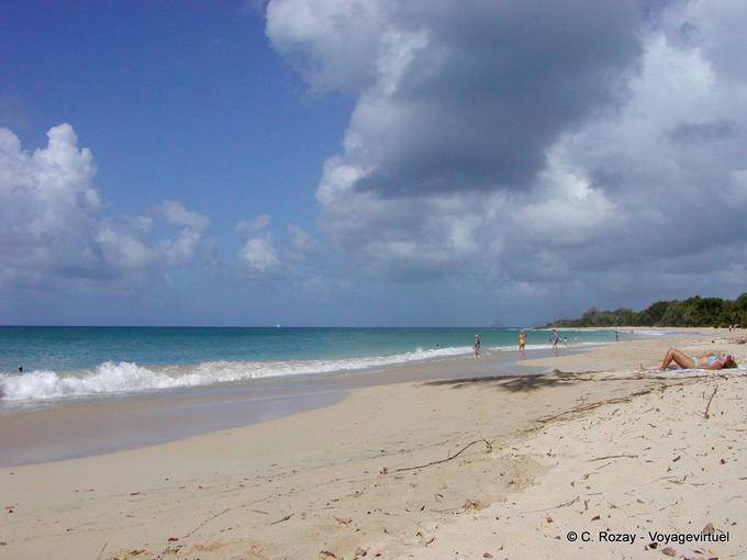 Erholung am Strand Salines - Martinique