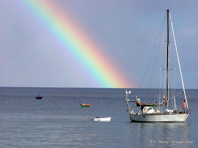 Arc-en-ciel in der Karibik - Martinique