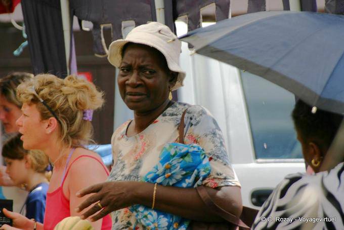 Das Aussehen eines Aborigine-Frau - Martinique