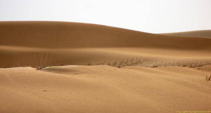 Sand Wellen von Nouakchott nach Marokko Grenze, Mauretanien