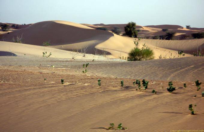 Farben von Sand, Hope Road, Mauretanien