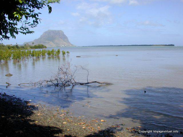 Küstenlandschaft, Tamarin, Mauritius.