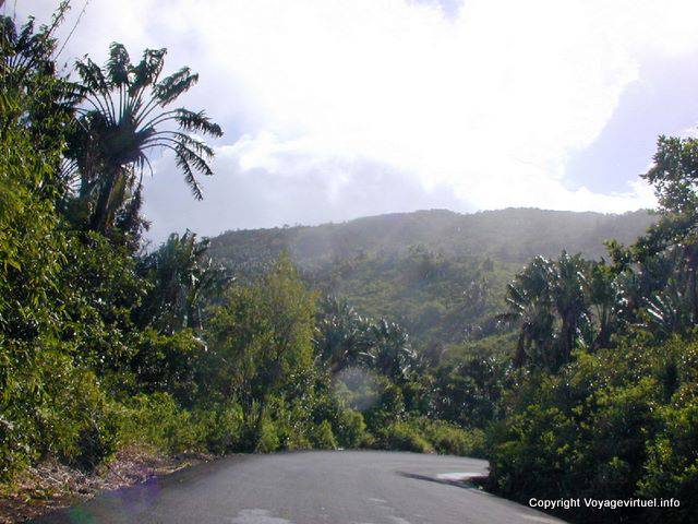 Auf dem Weg Plaine Champagne, Mauritius.