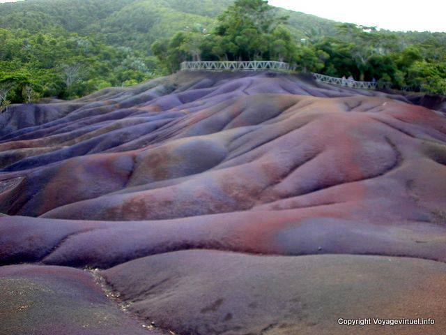 Siebenfarbige Erde, Chamarel, Mauritius.
