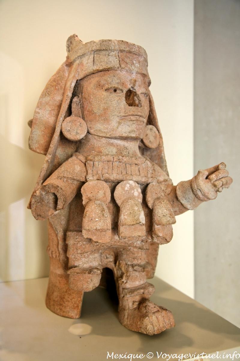 Maya Statue Museo Maya Archaologie Campeche Mexiko