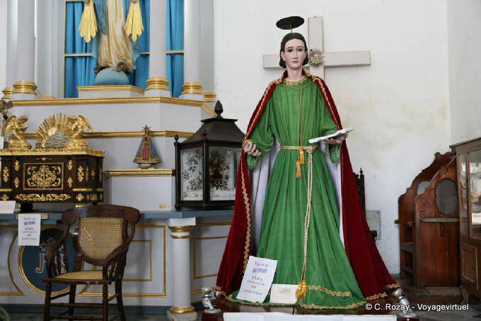 San Juan Evangelista, Museum für sakrale Kunst, die Kathedrale, Campeche - Mexiko