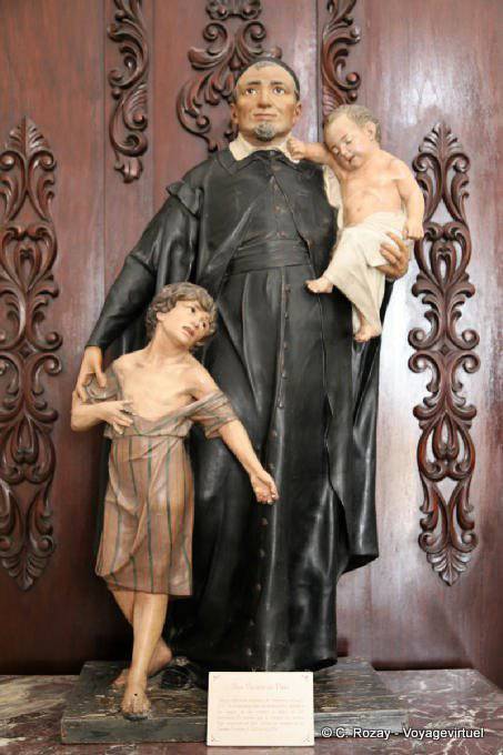 San Vicente de Paul, Museum für sakrale Kunst, die Kathedrale, Campeche - Mexiko