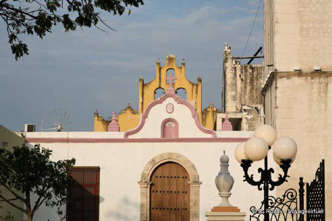 Kapelle von Jesus am Fuße der Kathedrale, Campeche - Mexiko