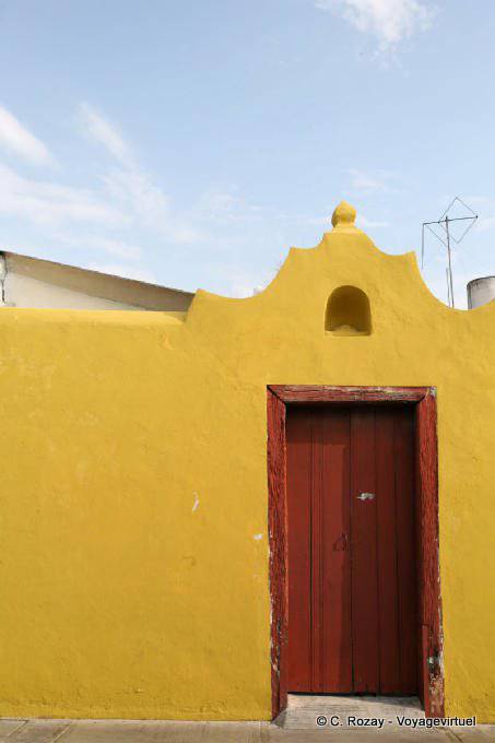 Typische Farben Chiapaneca, Campeche - Mexiko