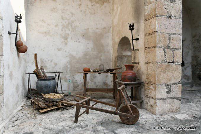 Die Küche der Soldaten, zwischen der Stadtmauer von Campeche - Mexiko
