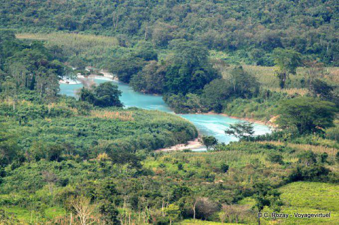 Chiapas, Agua Azul - Mexiko