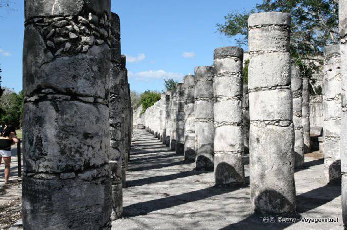 Ort der tausend Säulen, Chichen Itza - Mexiko