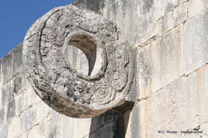 Die Juego de Pelota Ring, Chichen Itza - Mexiko