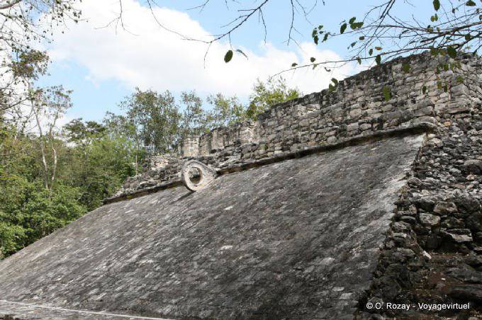 Das Kugelspiel Platz, Cobá - Mexiko