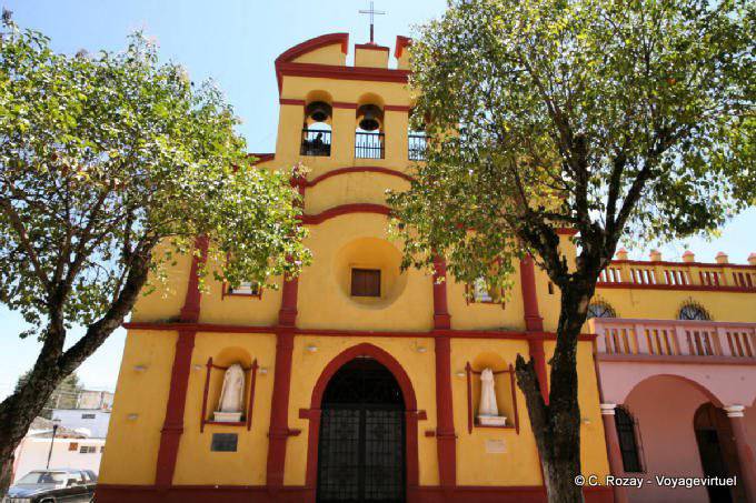 Kirche von San Sebastian, Comitán - Mexiko