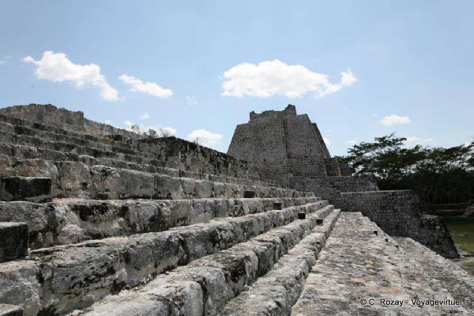 Archäologie der Antike Maya Puuc, Temazcal, Edzná - Mexiko