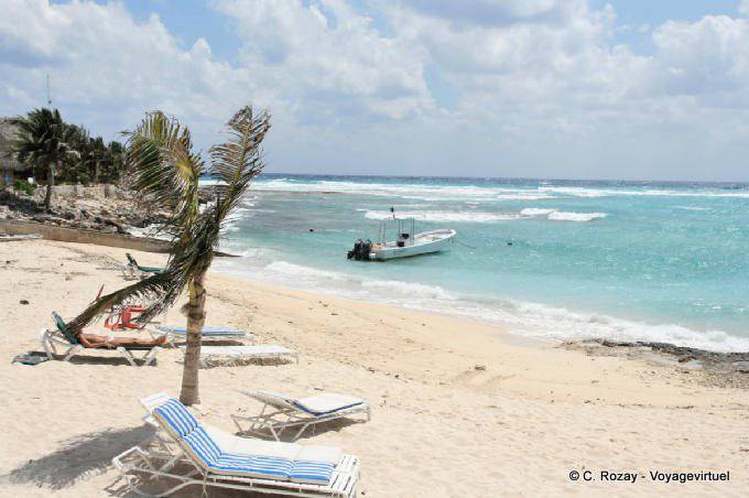 Am Strand von Paamul, Yucatan - Mexiko