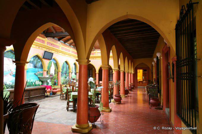 Patio de los Angeles Mansion Restaurant in San Cristobal de Las Casas - Mexiko