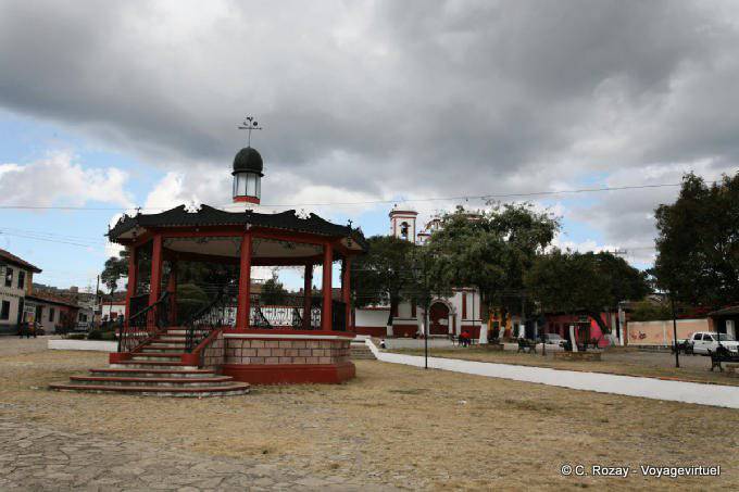 Kiosk, Plazuela del Cerrillo San Cristobal de las Casas - Mexiko