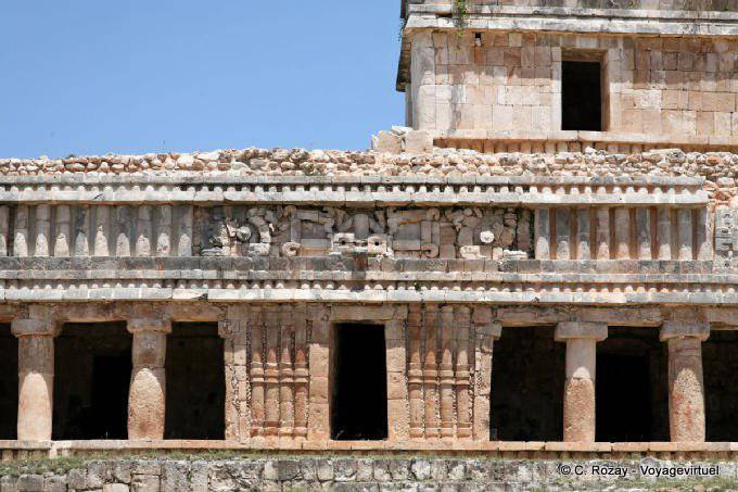 Architektur Puuc Norden Palace Sayil - Mexiko