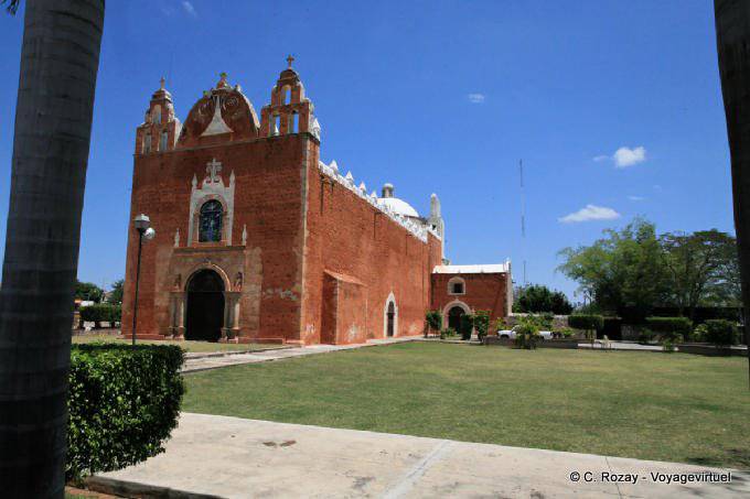 Fassade des San Antonio, Ticul - Mexiko