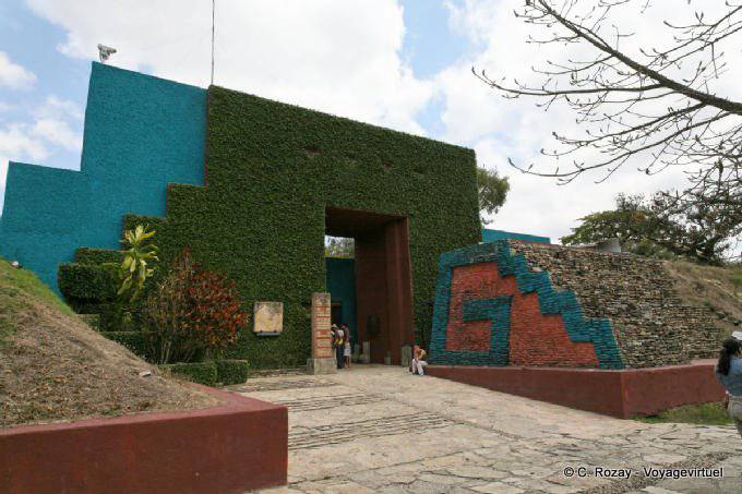 Ökologische, Außen Tonina Museum - Mexiko