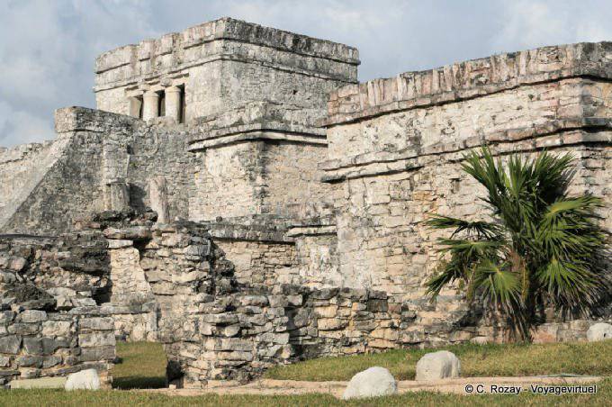 Der Haupttempel, El Castillo, Tulum - Mexiko