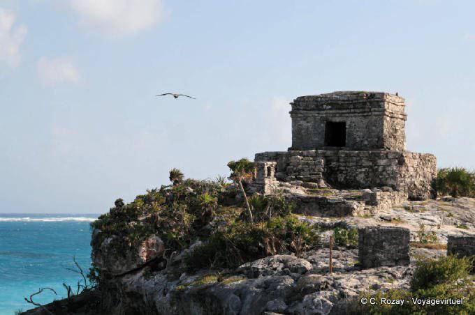 Der Tempel der Gott des Windes, Tulum - Mexiko