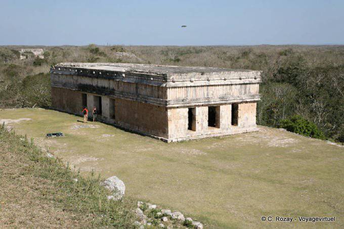 Das Haus der Schildkröten, Übersicht, Uxmal - Mexiko