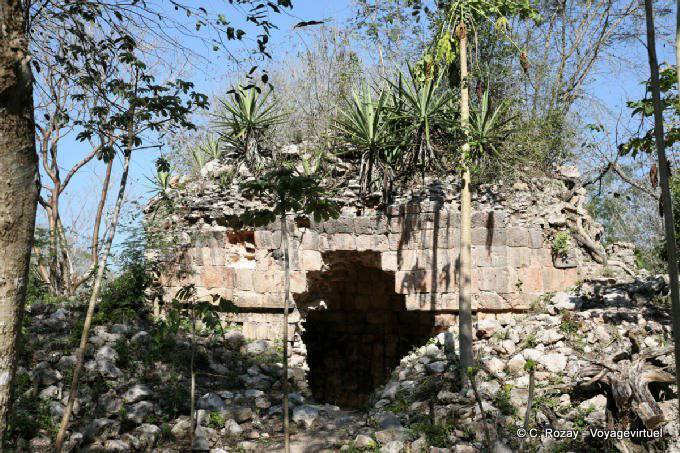 Versteckte Struktur, Uxmal - Mexiko