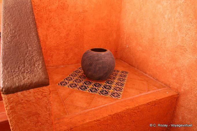 Dekoration von Villen Archeologicas Hotel, Uxmal - Mexiko