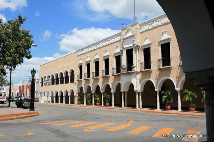 Der Palacio Municipal, Valladolid - Mexiko