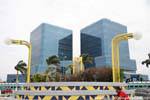 Moderne Architektur, Kristall-Torres, Avenida Adolfo Cortines Campeche, Mexiko.