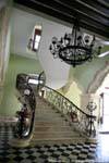 Monumentale Treppe des Palastes, Campeche, Mexiko.