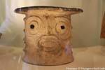 Beispiel der Maya-Keramik, Museo Maya Archäologie, Campeche, Mexiko.