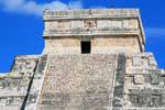 Ober Tempel des Schlosses, dem Tempel des Kukulcan, Chichen Itza, Mexiko.