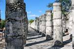 Ort der tausend Säulen, Chichen Itza, Mexiko.