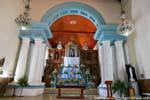 Im Inneren der Kirche von Santo Domingo de Guzmán, Comitán, Mexiko.