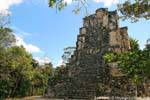 Die archäologische Stätte von Chunyaxché, El Castillo, Muyil, Mexiko.