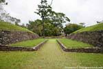 Das Ball-Spiel, Palenque, Mexiko.
